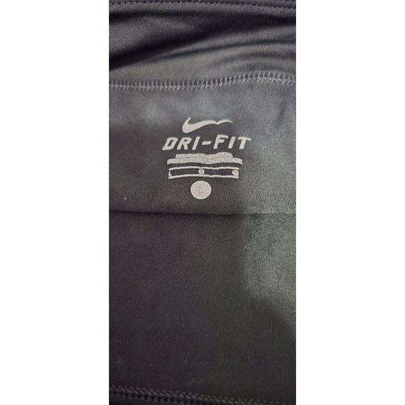 Womens‎ Skirt Shorts Skort Nike Dry Fit Size L Blk Wht Golf Tennis - Picture 8 of 9